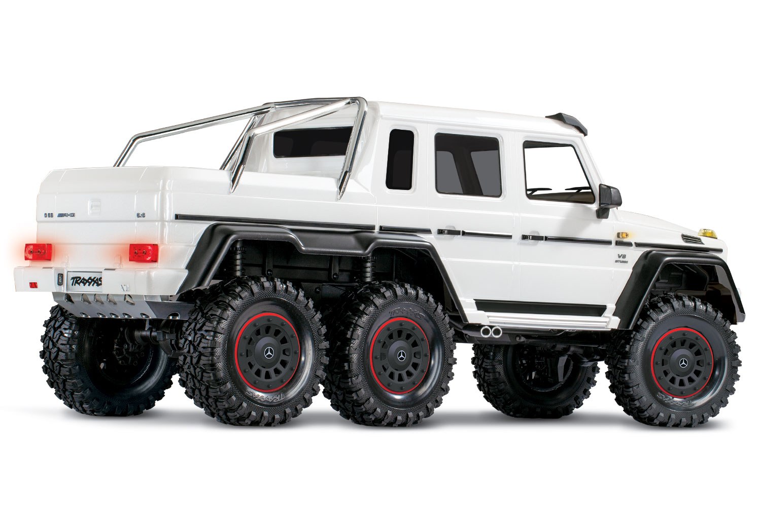 Радиоуправляемая машина TRAXXAS TRX-6 Mercedes-Benz G 63 AMG 6x6 WHITE  TRA88096-4-W Купить с доставкой